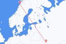 Flights from Belgorod, Russia to Bodø, Norway