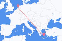 Flights from Amsterdam to Santorini
