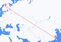 Flüge von Fuzhou, China nach Kajaani, Finnland