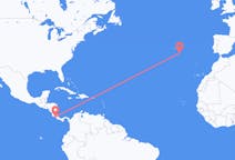 Flyg från Quepos, Costa Rica till Santa Maria, Kap Verde, Portugal