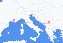 Flyreiser fra Priština, til Marseille