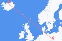 Flights from Wroclaw to Akureyri