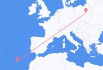 Flyrejser fra Warszawa, Polen til Vila Baleira, Portugal
