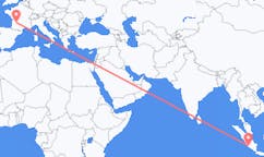 Flights from Bengkulu to Bergerac