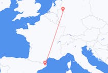 Flyg från Girona, Spanien till Dortmund, Tyskland