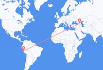 Flights from Lima, Peru to Nazran, Russia