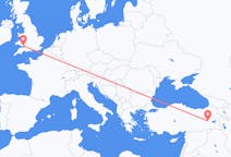 Flights from Muş, Turkey to Cardiff, Wales