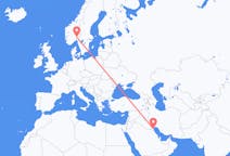 Flights from Kuwait City, Kuwait to Oslo, Norway
