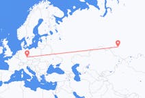 Loty z miasta Nowosybirsk do miasta Karlowe Wary