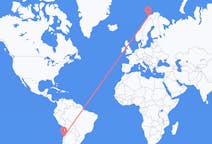 Flyreiser fra Kopiapó, Chile til Tromsø, Norge