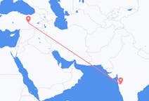 Рейсы из Пуны, Индия в Элязыг, Турция