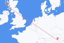 Flights from Tiree, the United Kingdom to Graz, Austria