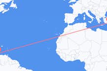 Flights from Willemstad to Antalya