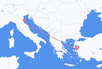 Lennot Riministä Izmiriin