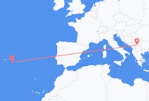 Flights from Pristina, Kosovo to Ponta Delgada, Portugal