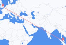 Flyreiser fra Kuala Lumpur, til London