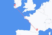 Flyrejser fra Carcassonne, Frankrig til County Kerry, Irland