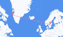 Flyrejser fra Sisimiut, Grønland til Örebro, Sverige