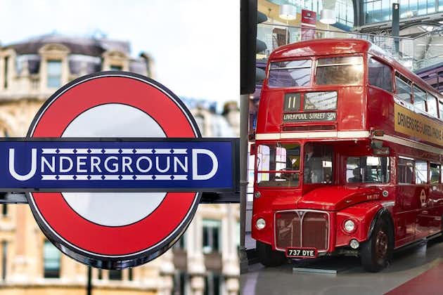 Underground Walking Guided Tour og London Transport Museum
