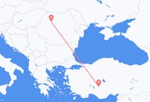 出发地 土耳其出发地 科尼亞目的地 罗马尼亚克卢日纳波卡的航班