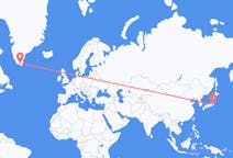 Flights from Tokyo, Japan to Narsarsuaq, Greenland