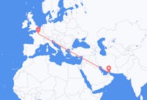Flights from Ras al-Khaimah, United Arab Emirates to Paris, France