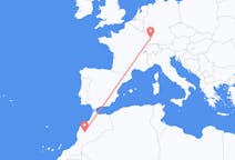 Flyg från Marrakech, Marocko till Strasbourg, Frankrike