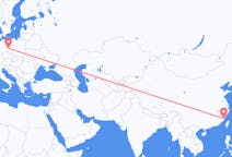 Flyreiser fra Fuzhou, Kina til Zielona Góra, Polen