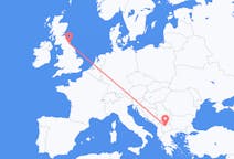 Flights from Newcastle upon Tyne to Skopje