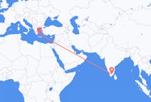 出发地 印度马杜赖目的地 希腊普拉卡的航班