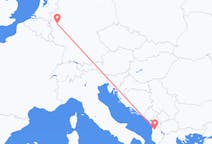 Flyg från Tirana, Albanien till Köln, Tyskland