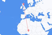 Flights from Kaduna to Edinburgh