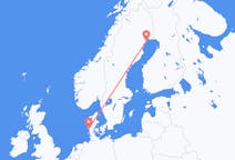 Fly fra Esbjerg til Luleå
