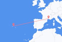 Flights from Nîmes, France to Terceira Island, Portugal