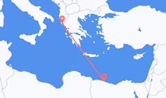 Flyreiser fra Mersa Matruh, til Corfu