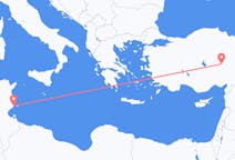 出发地 突尼斯出发地 斯法克斯目的地 土耳其開塞利的航班