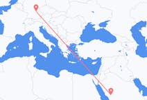 Flyreiser fra Medina, Saudi-Arabia til Nürnberg, Tyskland
