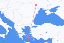 Flights from Chișinău, Moldova to Santorini, Greece