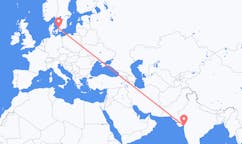Flights from Surat, India to Ängelholm, Sweden