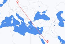Flyreiser fra Medina, Saudi-Arabia til Dresden, Tyskland