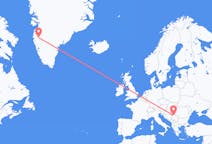 Flights from Belgrade, Serbia to Kangerlussuaq, Greenland