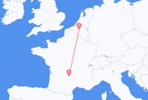 Vluchten van Aurillac naar Brussels Hoofdstedelijk Gewest