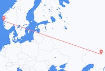 Flyreiser fra Aktobe, til Bergen