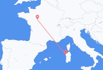 Flyg från Tours, Frankrike till Alghero, Italien