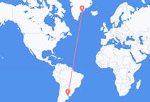 Flyg från Buenos Aires, Argentina till Kulusuk, Grönland