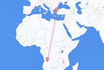Flights from Kuito, Angola to İzmir, Turkey