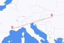 Flights from Nîmes, France to Debrecen, Hungary