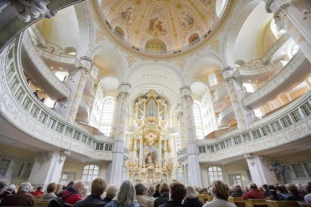 Stadstur (inklusive besök på Frauenkirche) och Semper Opera Tour
