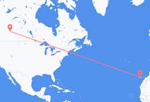 Flyg från Edmonton till Teneriffa