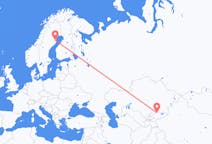 Flights from Bishkek to Skellefteå